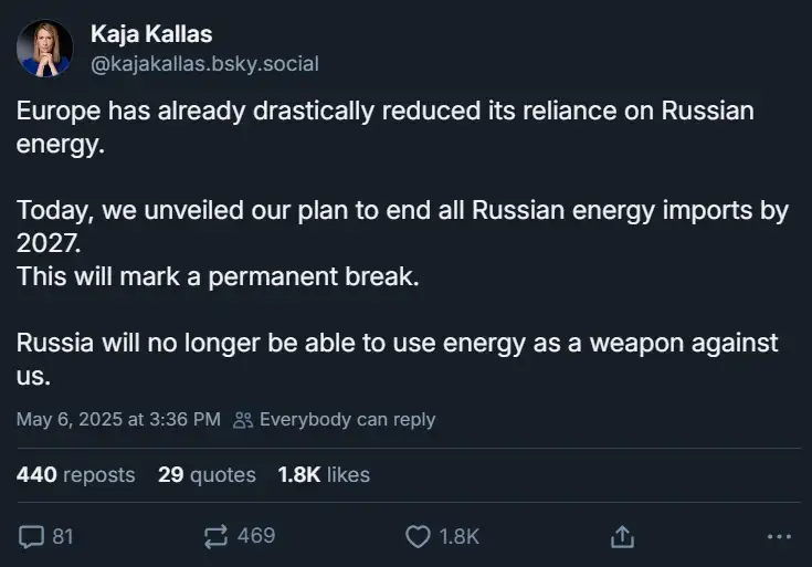 kaja kallas bluesky russia